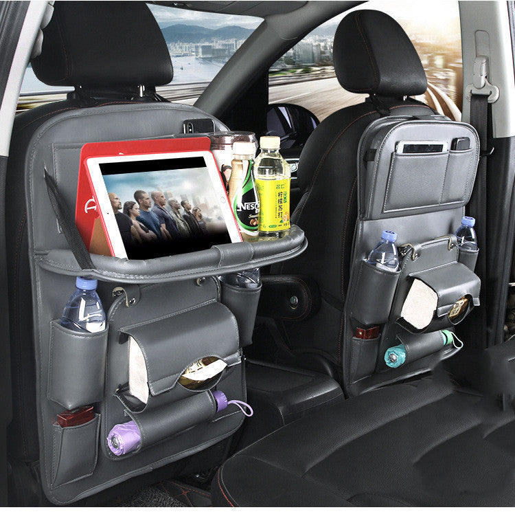 PU Leather Back seat car Organizer - Car seat back organizer