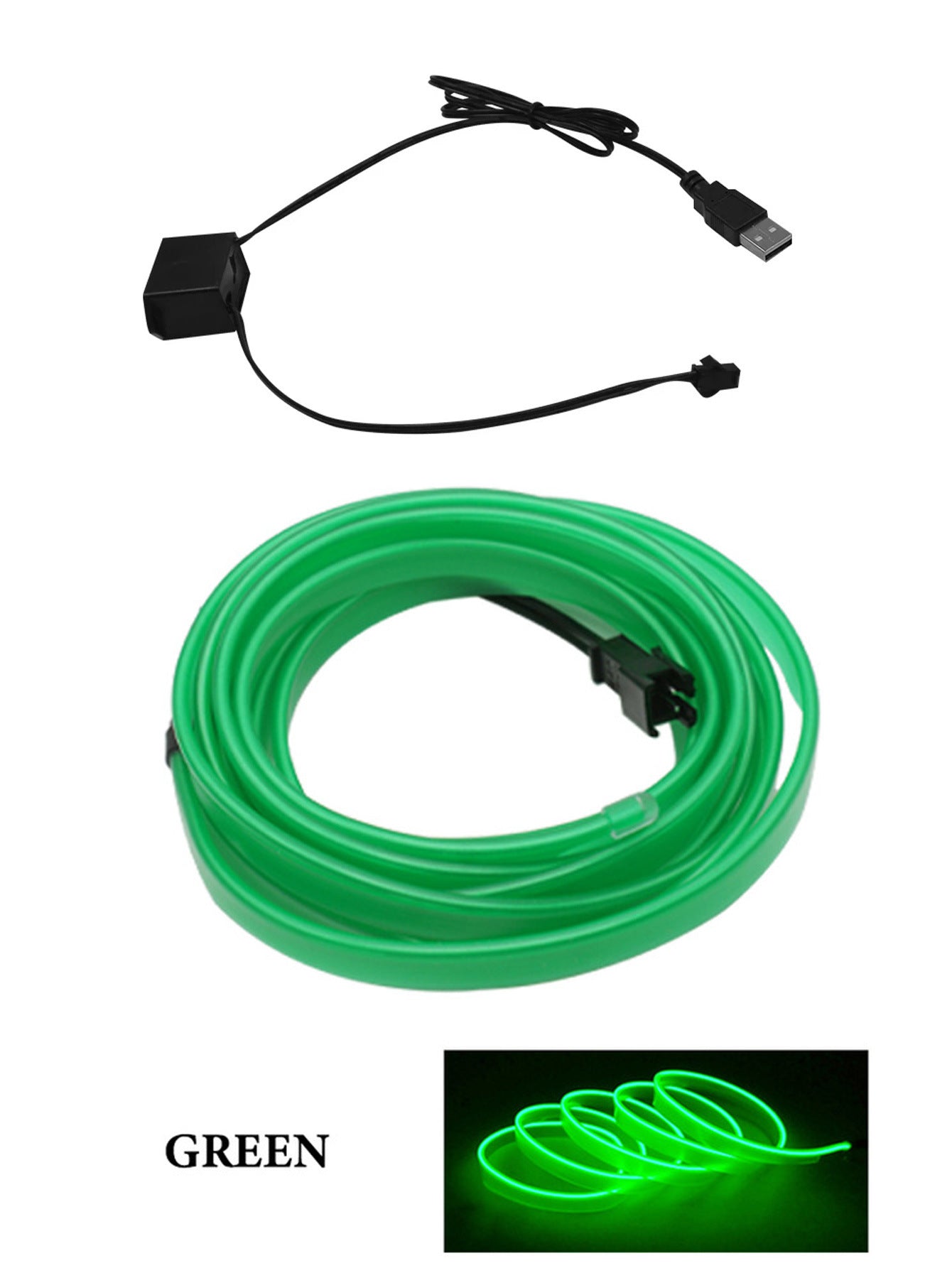 Car interior LED lights Atmosphere Strip – USB Interior led for cars