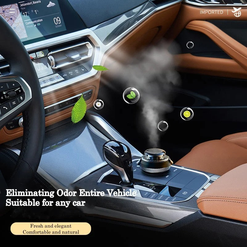 Solar-Powered Rotating Car Diffuser – Kinetic Fragrance air freshener Diffuser car