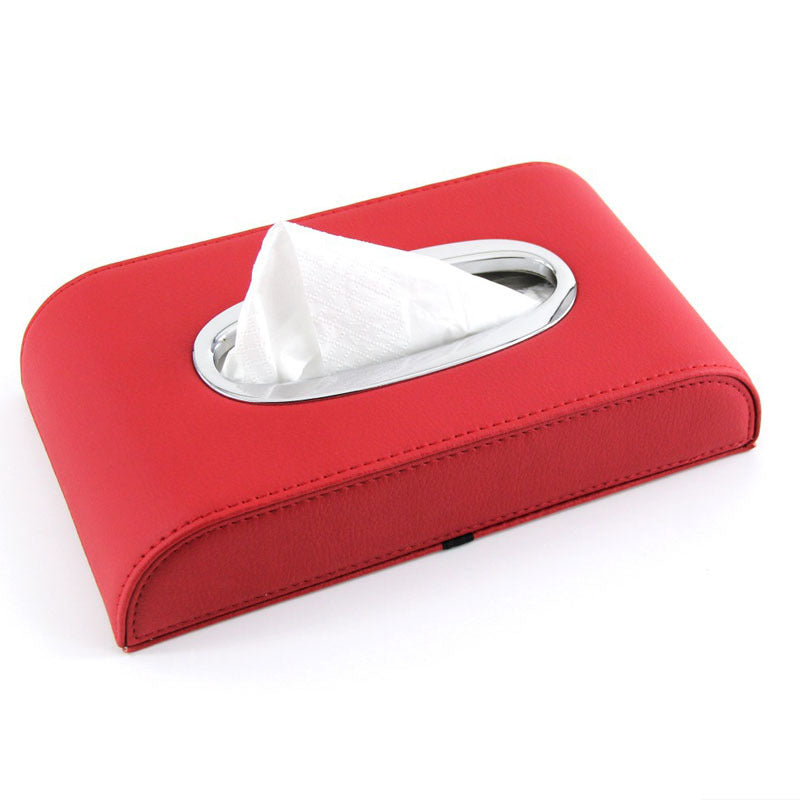 Luxury Leather Car Tissue Holder Box – Dashboard or Backseat car tissue box