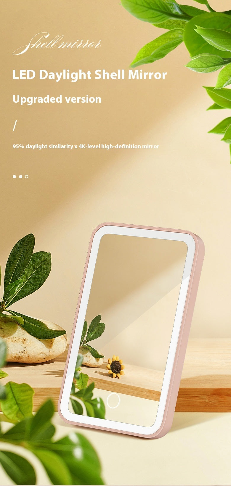 Led lightning Makeup Mirror