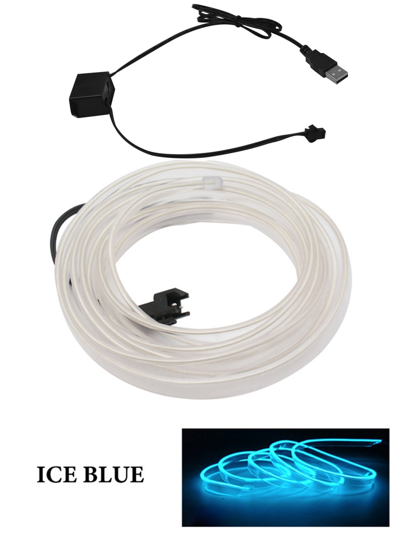 Car interior LED lights Atmosphere Strip – USB Interior led for cars