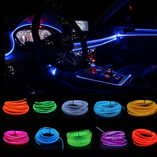 Car interior LED lights Atmosphere Strip – USB Interior led for cars